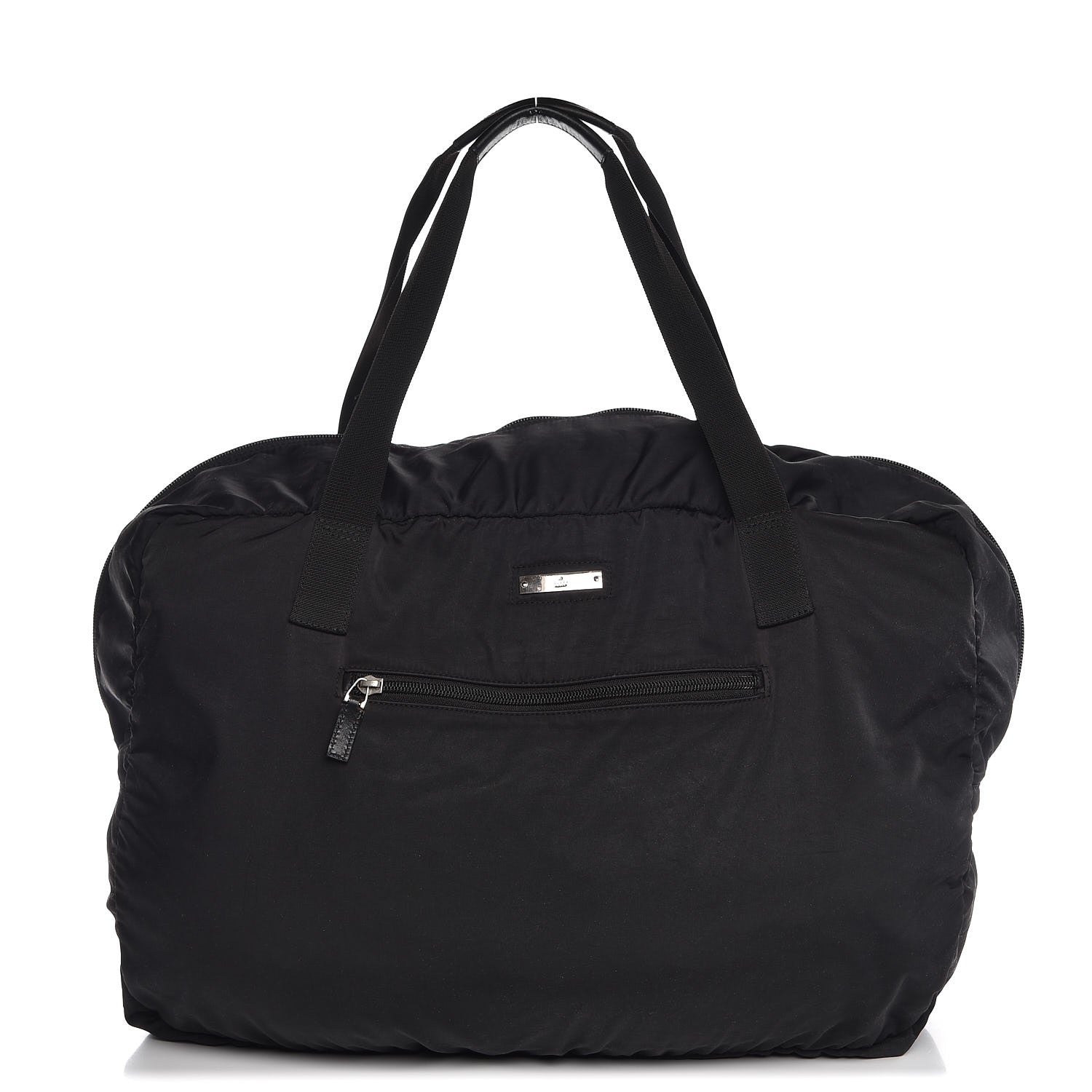 Gucci Nylon Duffle Tote Black 1 of 7
