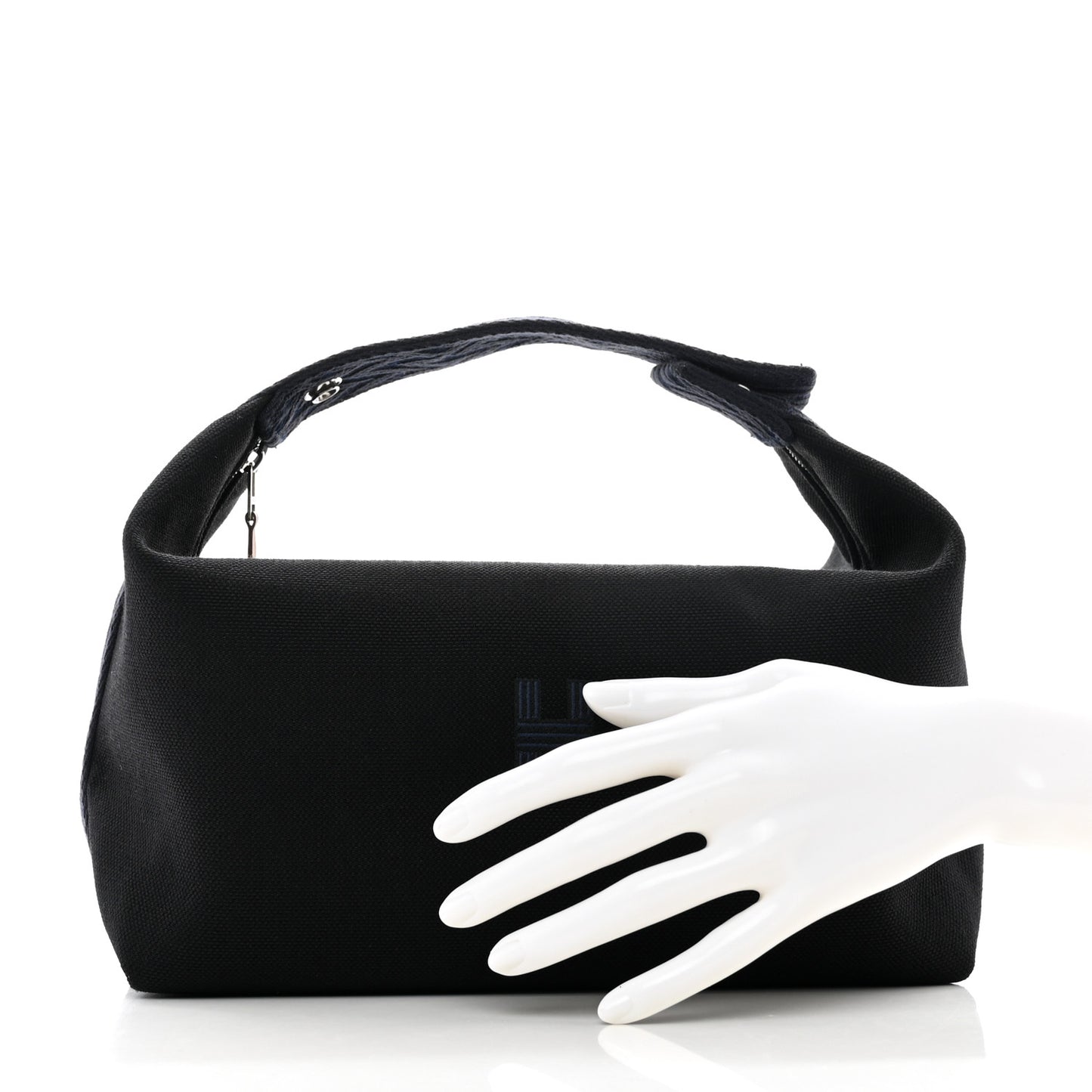 Canvas Large Bride-A-Brac Pouch Bleu Nuit