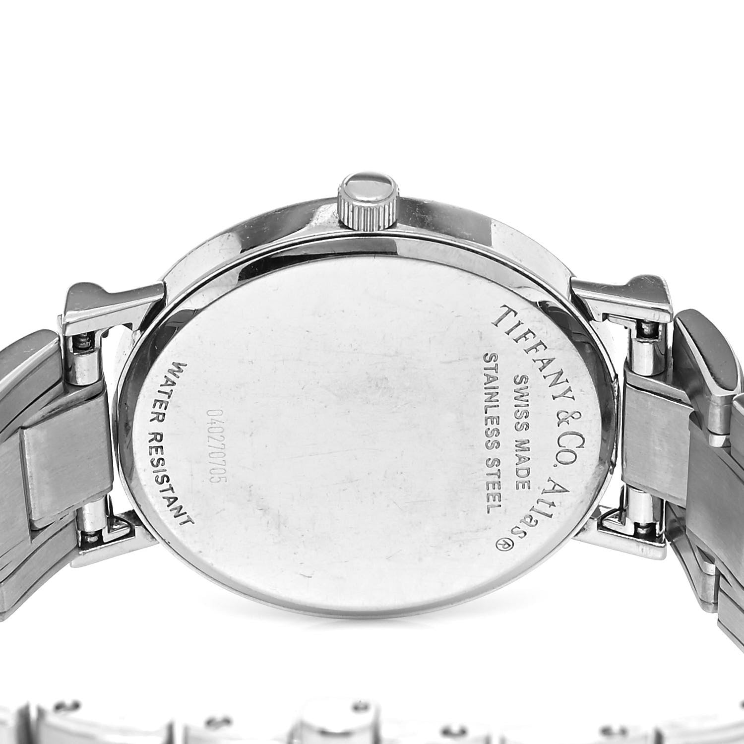 Tiffany Stainless Steel 33mm Atlas Quartz Watch 4 of 4