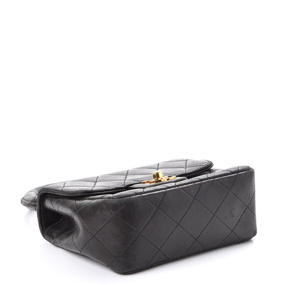 Chanel Lambskin Mini Kelly Flap Bag Black 5 of 16