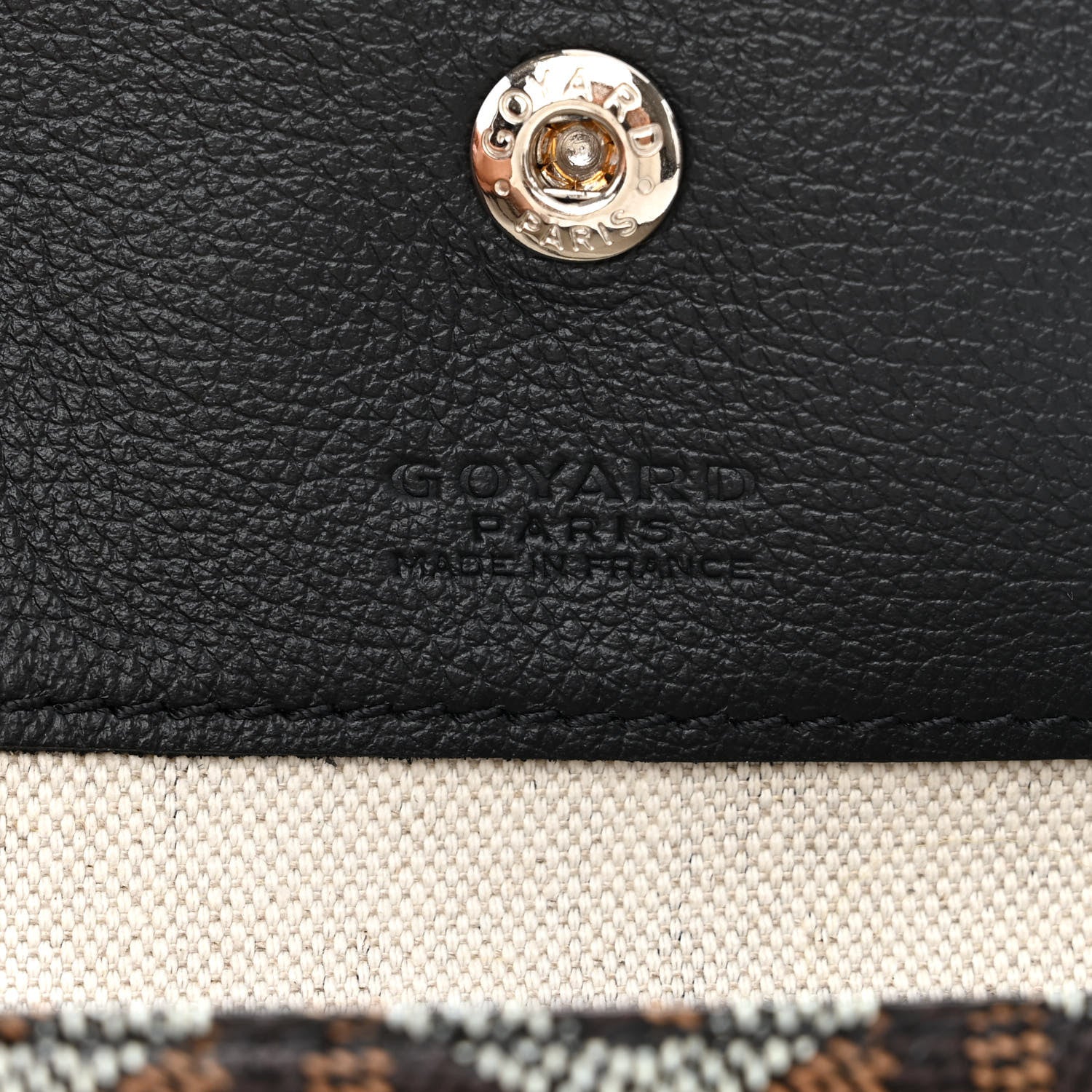 Goyard Goyardine Saint Louis PM Black 8 of 12