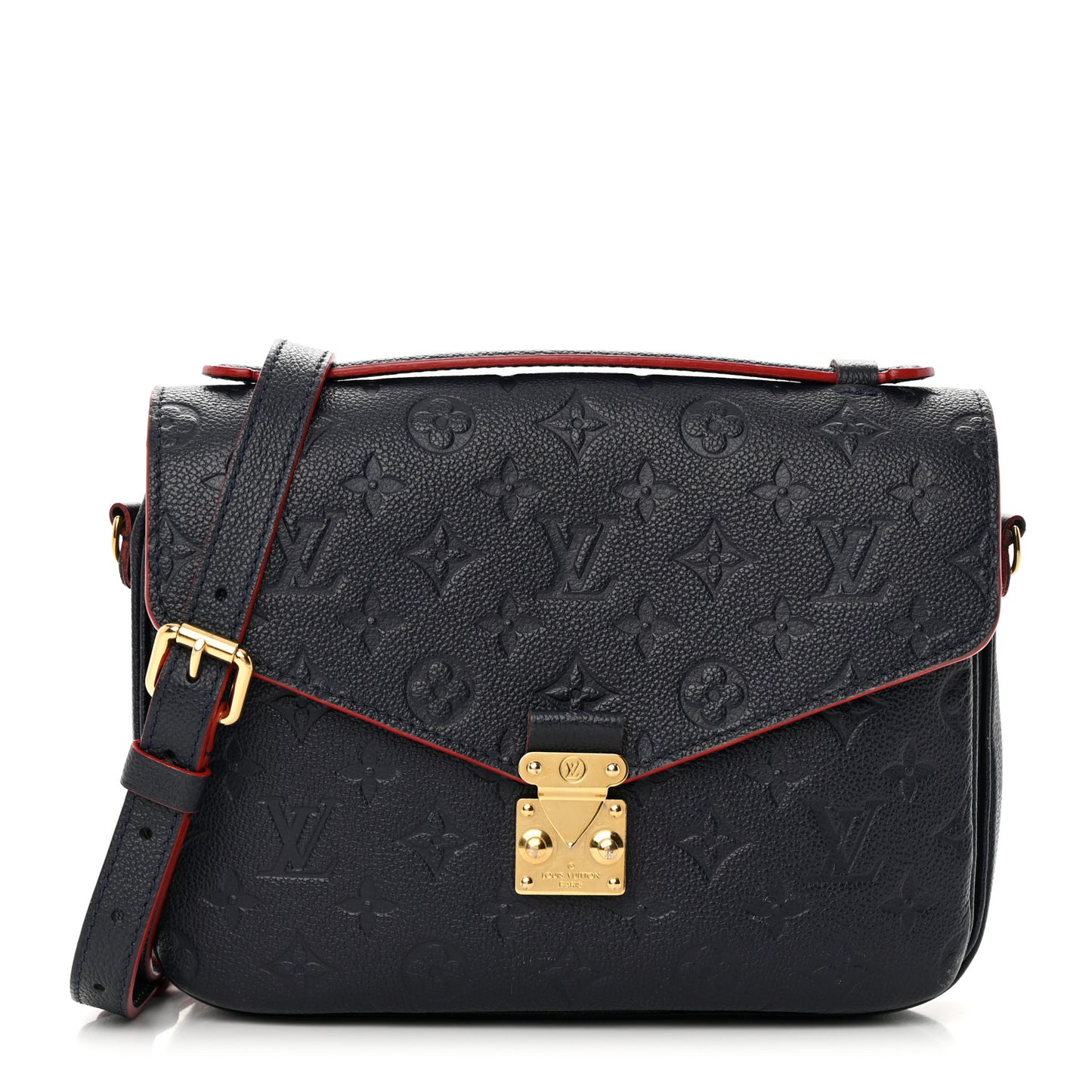 Empreinte Pochette Metis Marine Rouge