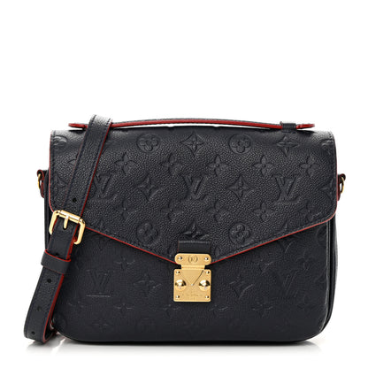 Louis Vuitton Empreinte Pochette Metis Marine Rouge 1 of 18