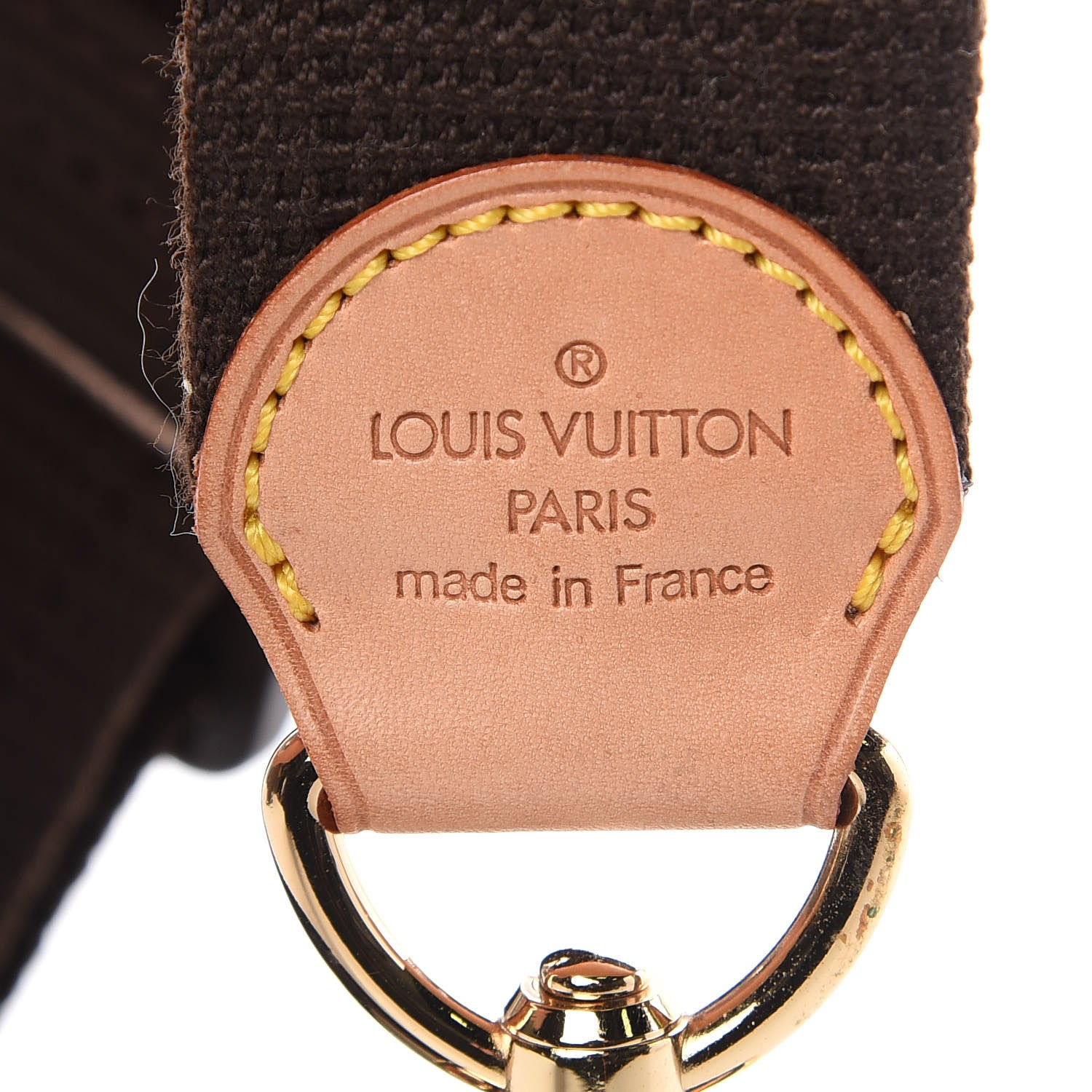 Louis Vuitton Canvas Adjustable Shoulder Strap 3 of 5