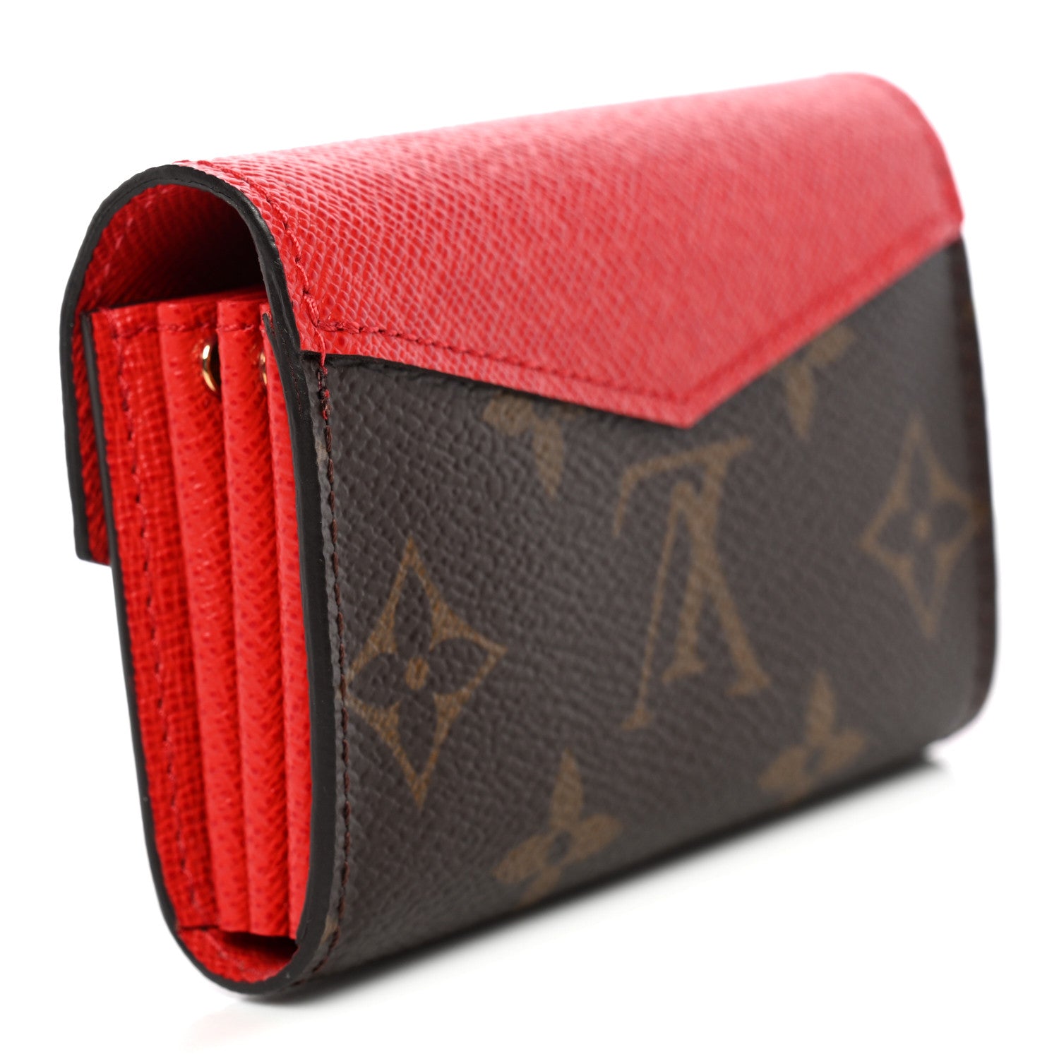 Louis Vuitton Monogram Sarah Multicartes Coquelicot 3 of 7