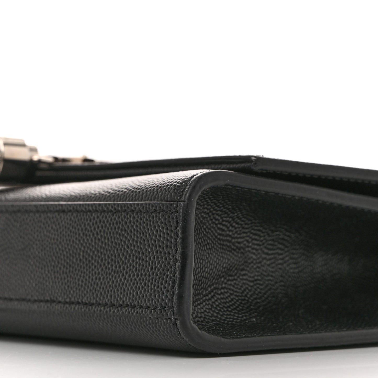 Grain De Poudre Small Classic Monogram Kate Tassel Satchel Black