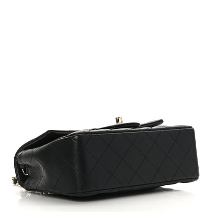 Chanel Lambskin Quilted Mini Rectangular Flap Black 4 of 9