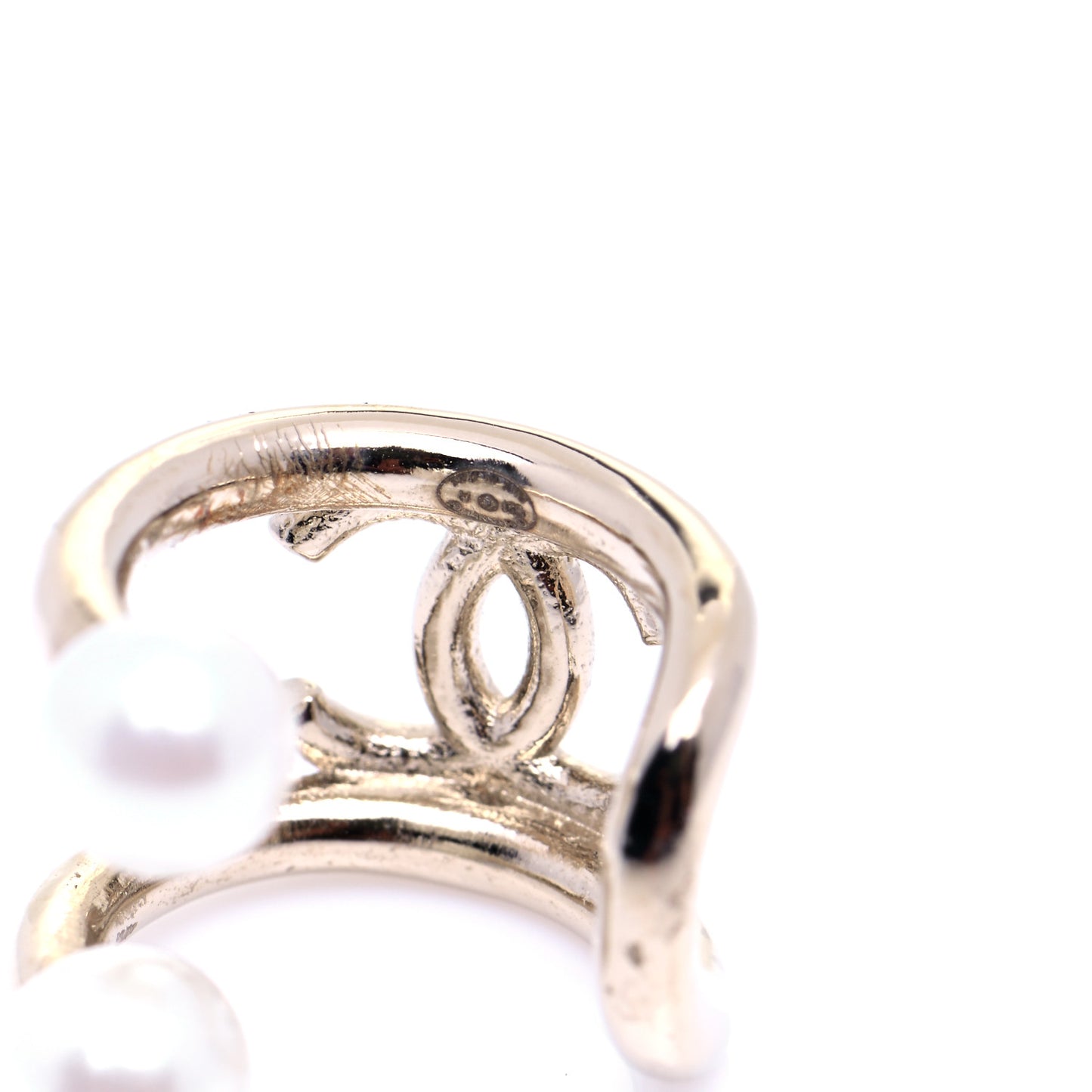 Pearl CC Single Ear Cuff Gold