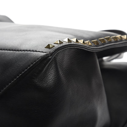 Valentino Garavani Nappa Medium Rockstud Soft Tote Black 9 of 13