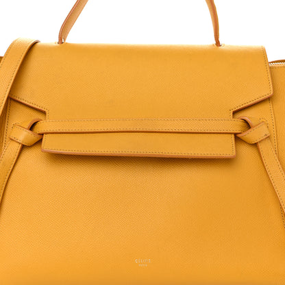 Celine Grained Calfskin Mini Belt Bag Amber 8 of 13