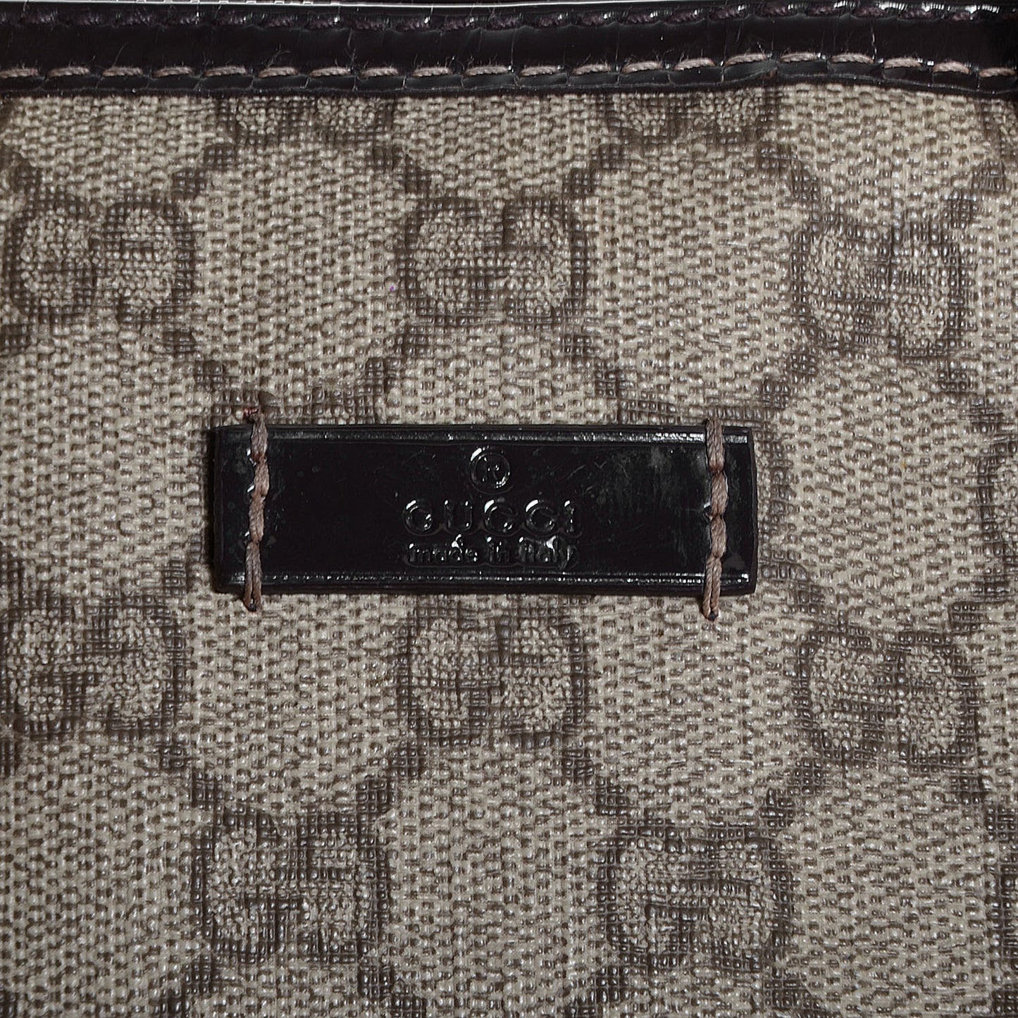 GG Plus Monogram Medium Joy Boston Dark Brown