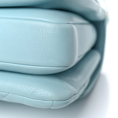 Chanel Lambskin Quilted Small Trendy CC Flap Dual Handle Bag Light Blue 12 of 26