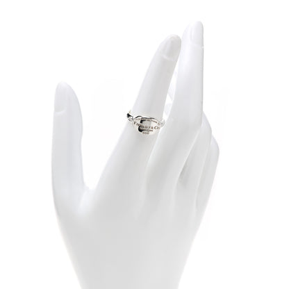 Tiffany Sterling Silver Return to Tiffany Oval Ring 53 6.5 2 of 5