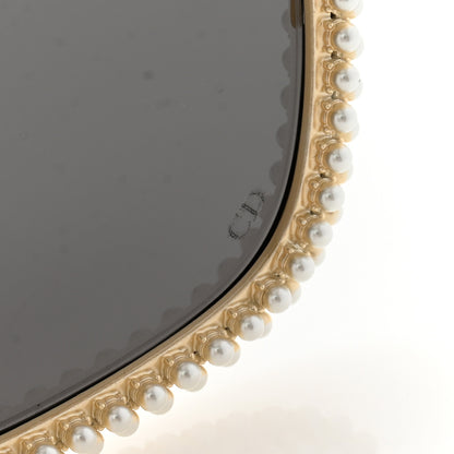 Christian Dior Metal Pearl MissDior S2U Sunglasses Gold Smoke 8 of 9