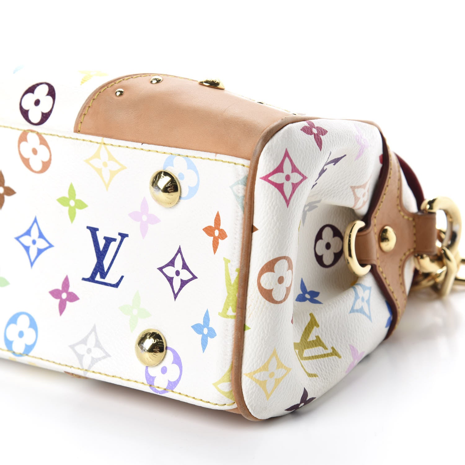 Louis Vuitton Monogram Multicolor Beverly MM White 7 of 10