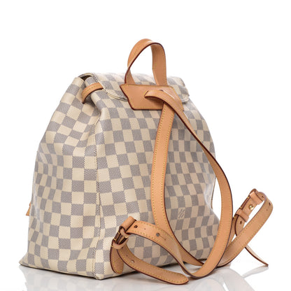 Louis Vuitton Damier Azur Sperone Backpack 3 of 12