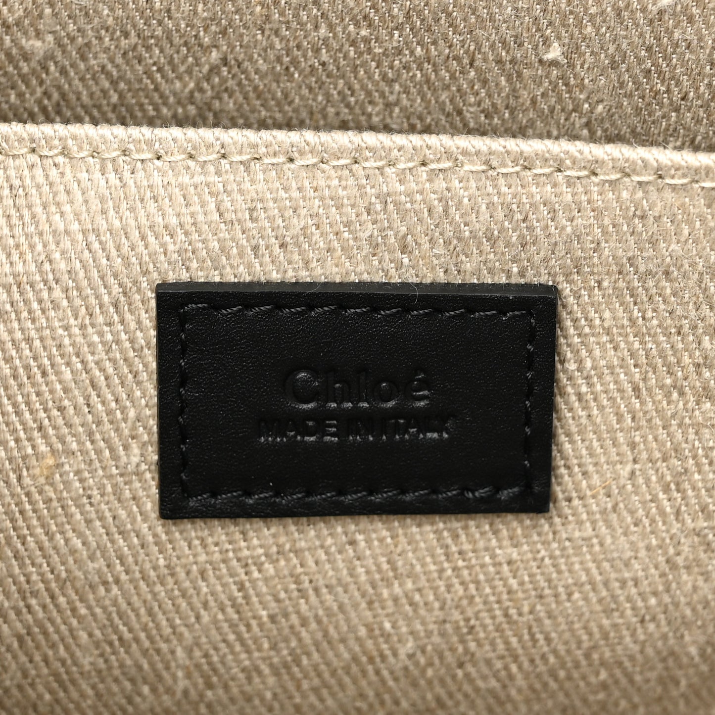 Calfskin Large Woody Tote Black