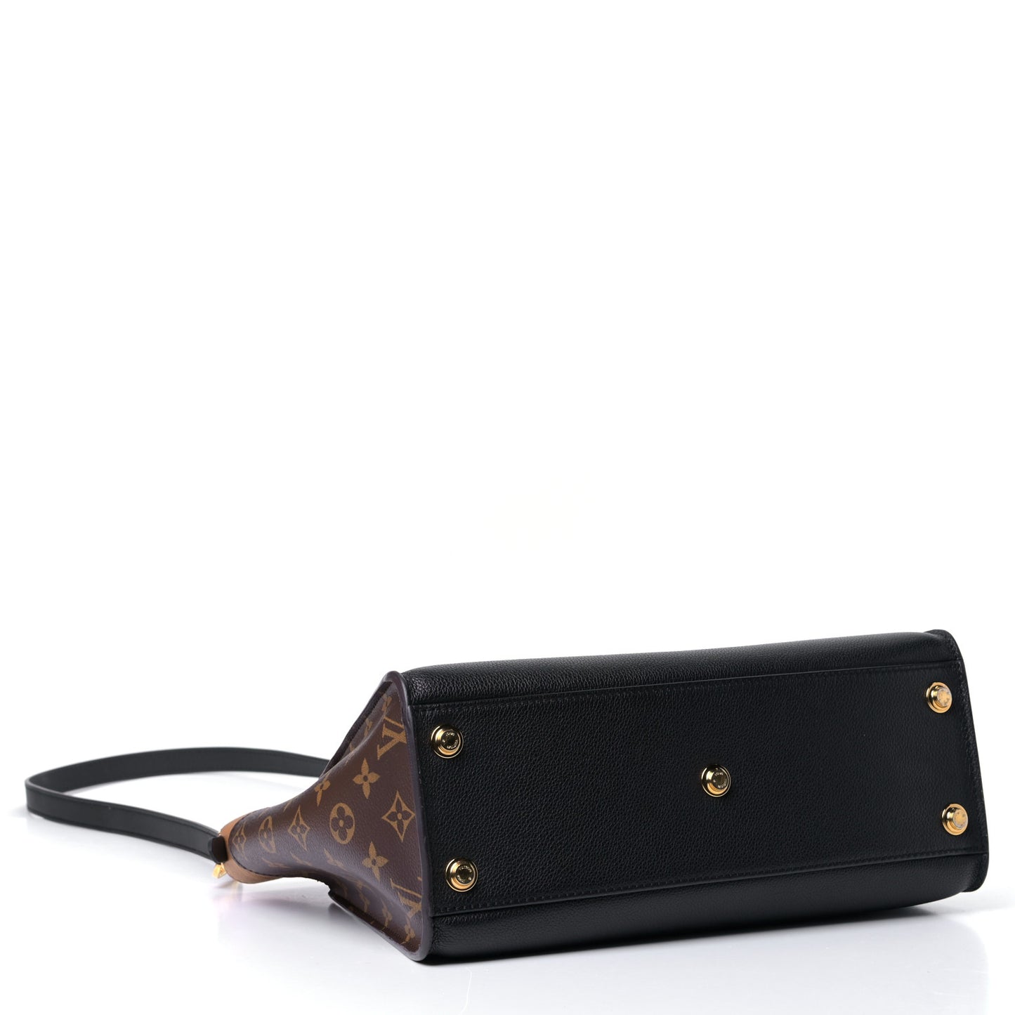 Calfskin Monogram On My Side Black