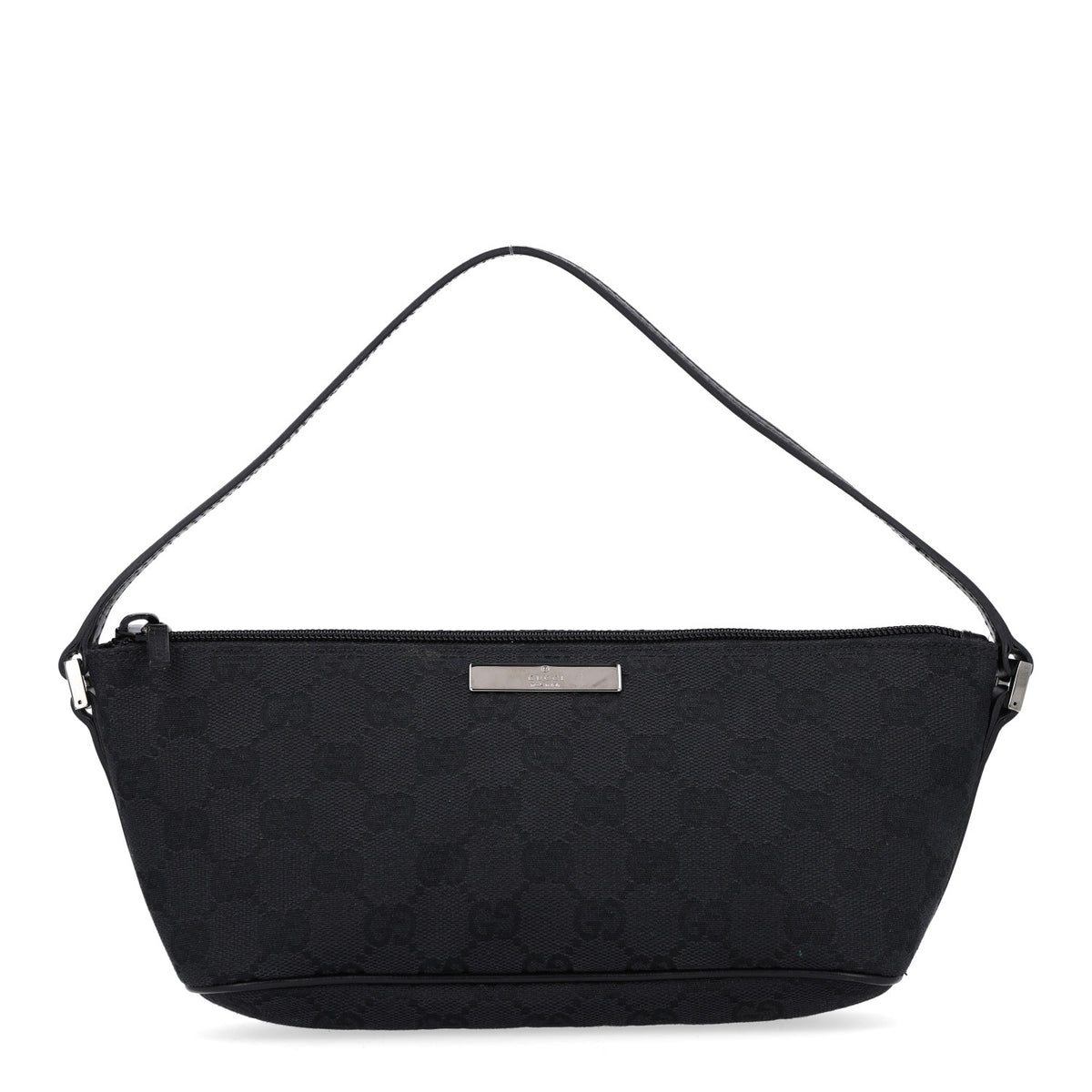 Gucci Monogram Boat Pochette Black 1 of 10