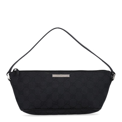 Gucci Monogram Boat Pochette Black 1 of 10