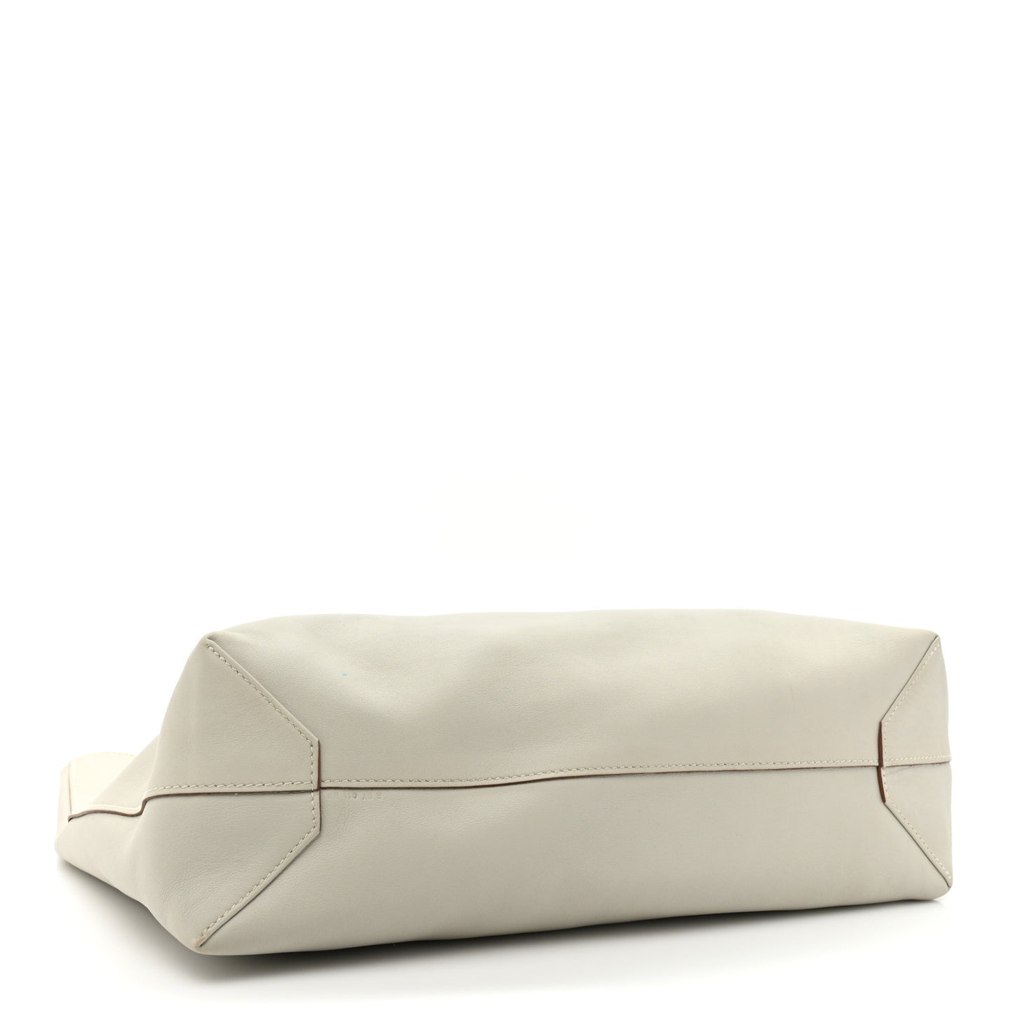 Veau Sikkim Taurillon Clemence Double Sens 36 Reversible Tote Bleu Pale Gris Perle