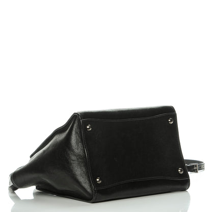 Prada Glace Calf Twin Pocket Tote Nero Black 4 of 8