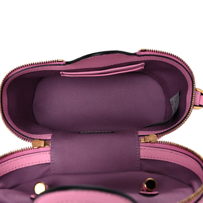 Versace Grained Calfskin La Medusa Mini Shoulder Bag Pink 5 of 9