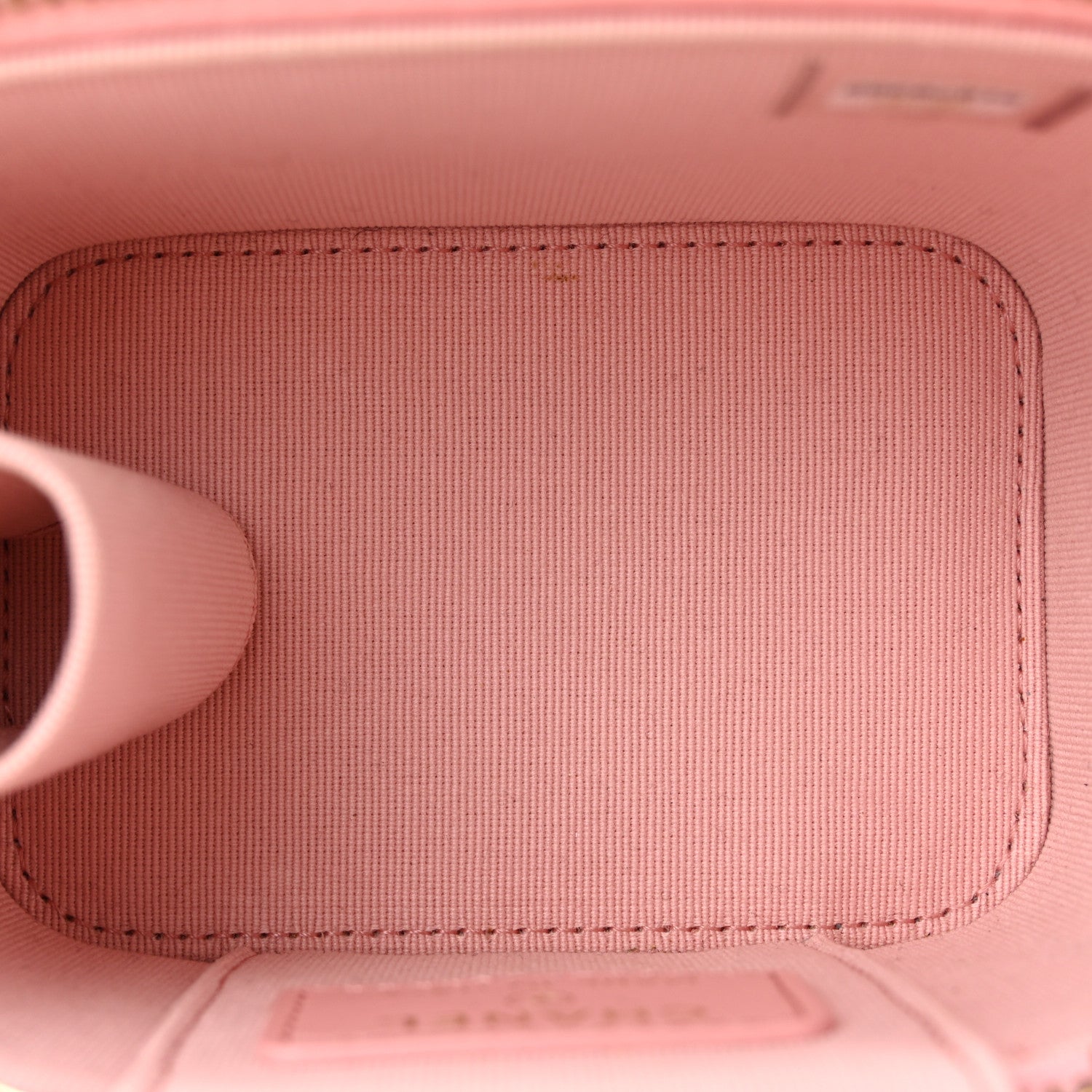 Chanel Caviar Quilted Mini Vanity Case With Chain Pink 5 of 11