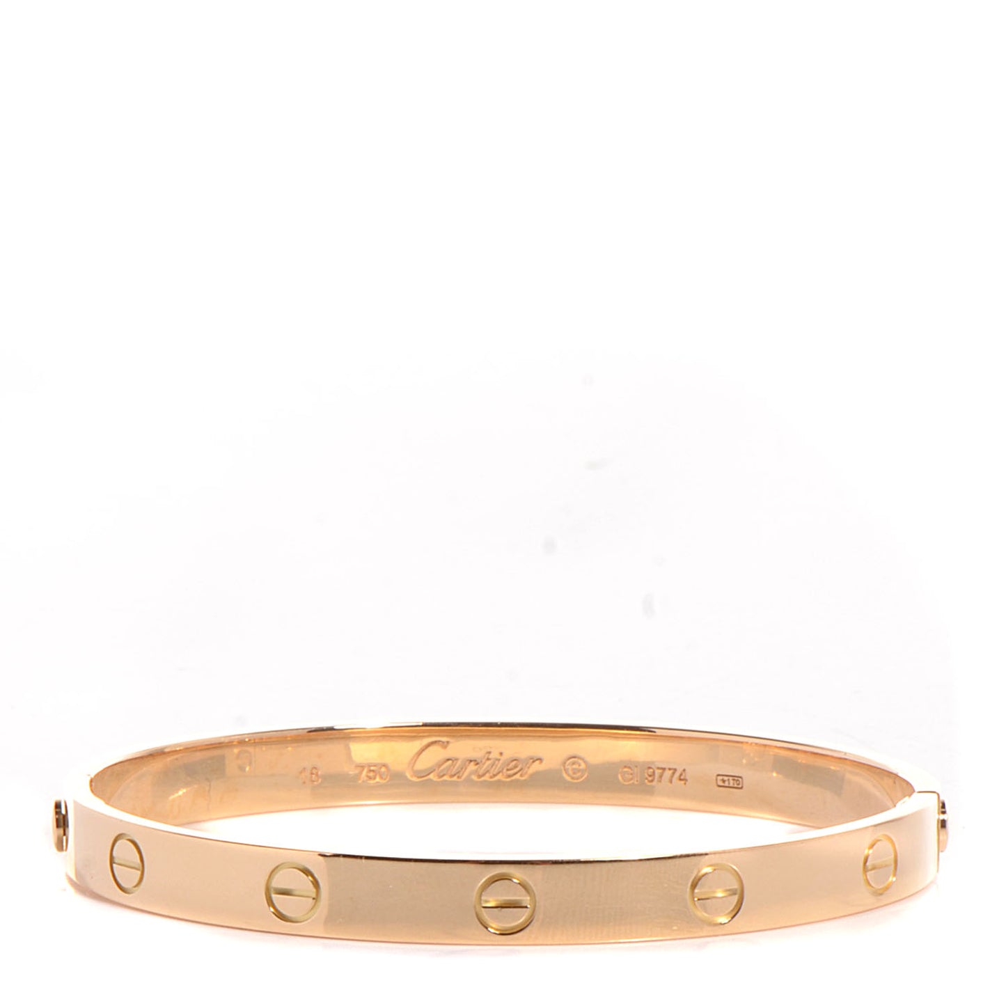 18K Yellow Gold LOVE Bracelet 18