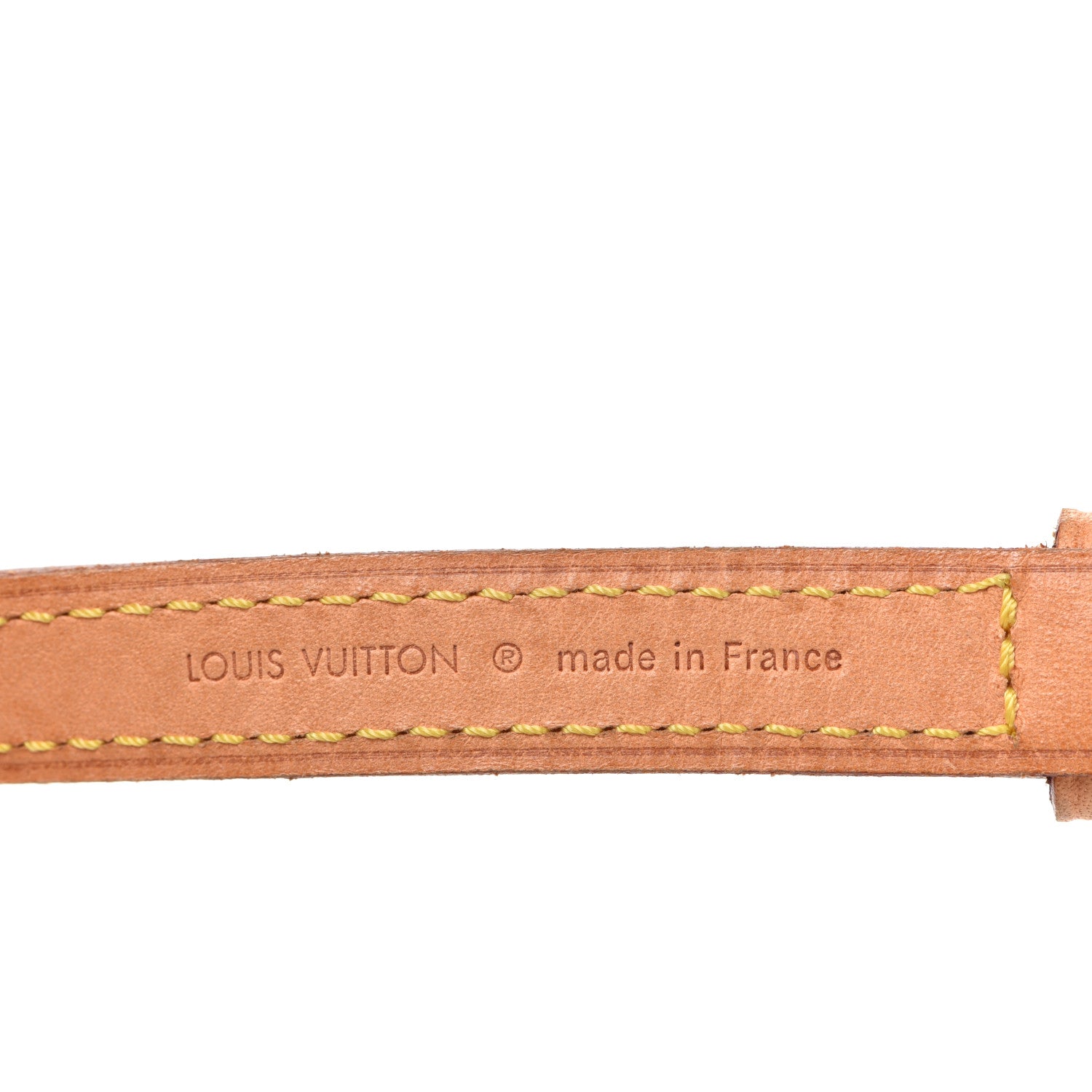 Louis Vuitton Vachetta Adjustable Shoulder Strap 5 of 6