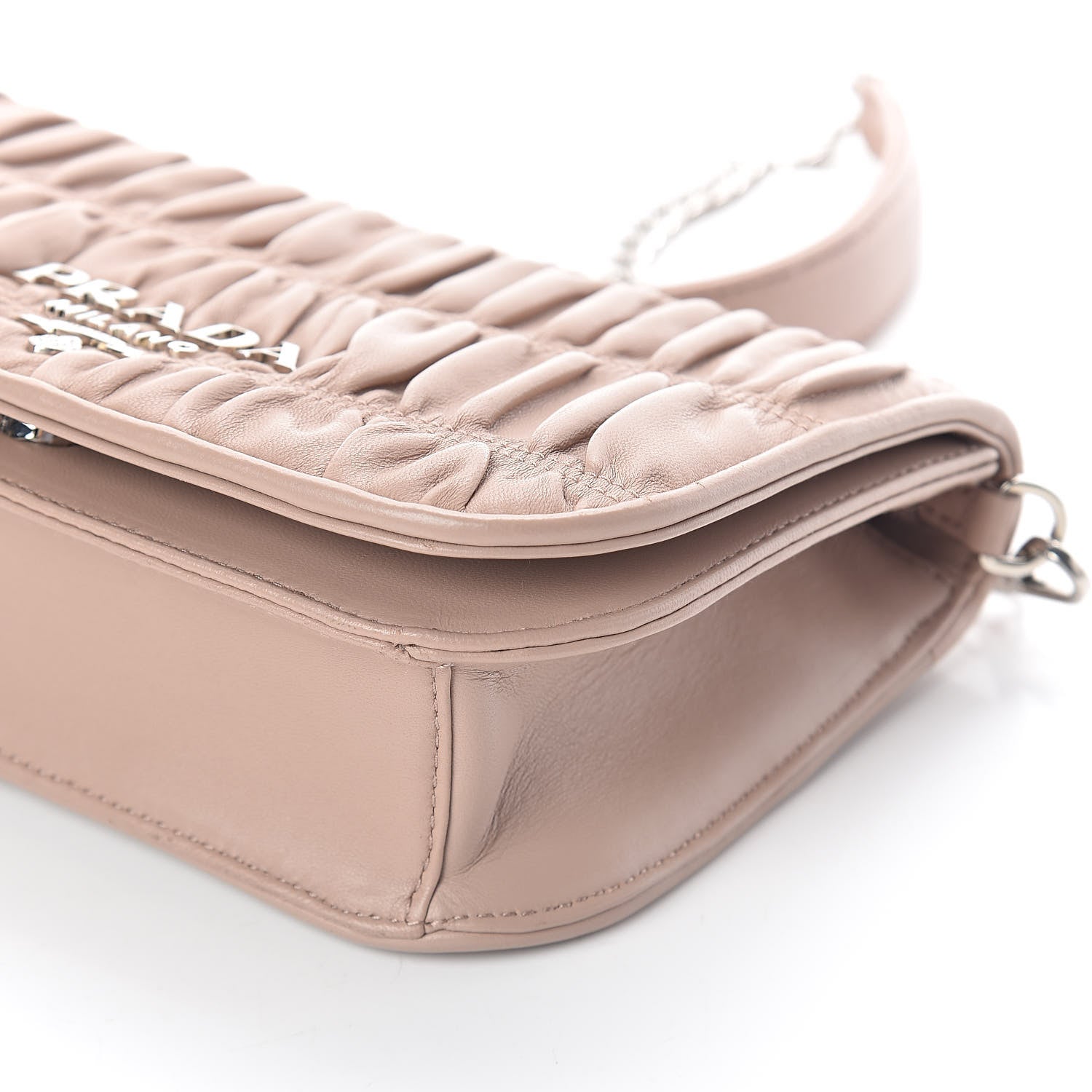 Prada Nappa Gaufre Flap Cipria 8 of 8