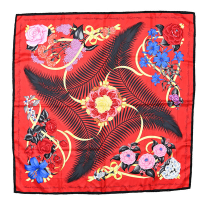 Hermes Silk Fleurs De L'Opera Scarf 90 1 of 5