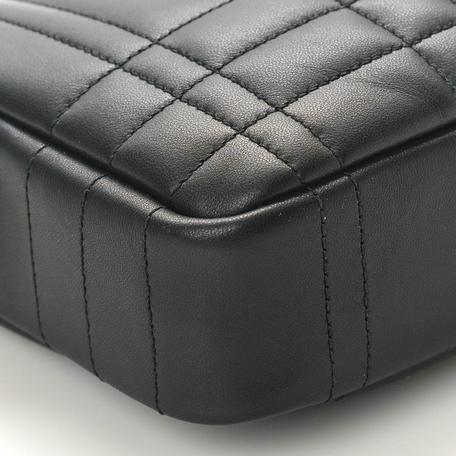 Burberry Calfskin Quilted Small Lola Camera Bag Black 8 of 9