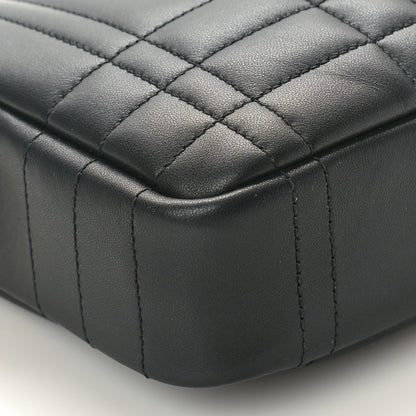 Burberry Calfskin Quilted Small Lola Camera Bag Black 8 of 9