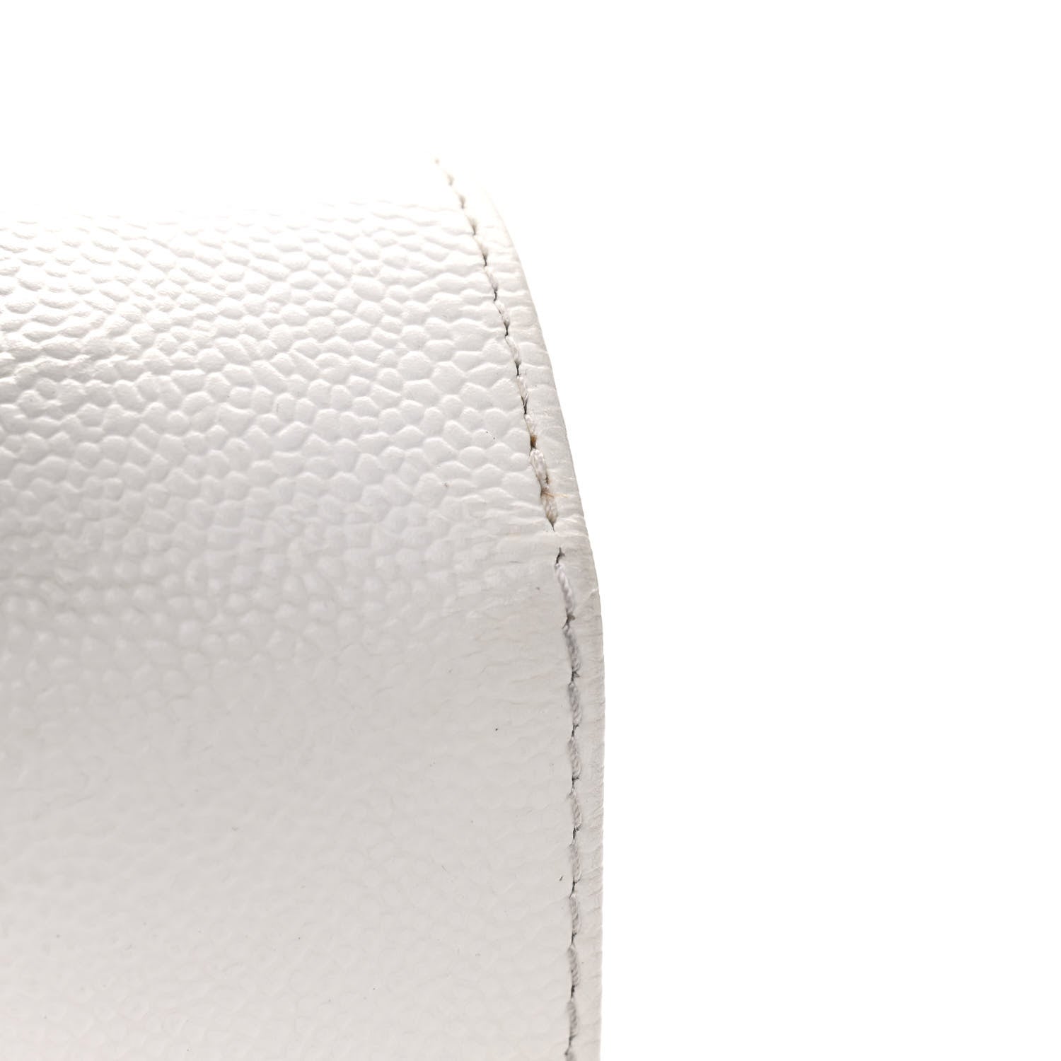 Chanel Caviar Kelly Flap Bag White 10 of 13