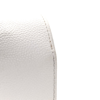 Chanel Caviar Kelly Flap Bag White 10 of 13