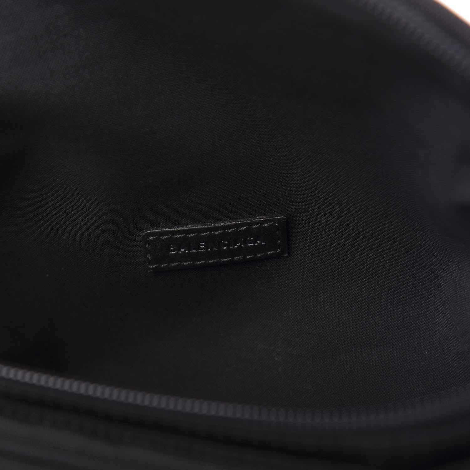 Balenciaga Nylon Logo Embroidered Explorer Beltpack Black 8 of 11