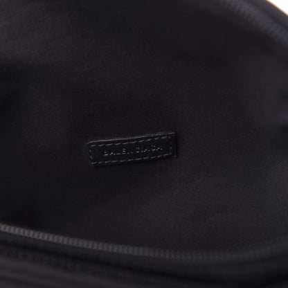 Balenciaga Nylon Logo Embroidered Explorer Beltpack Black 8 of 11