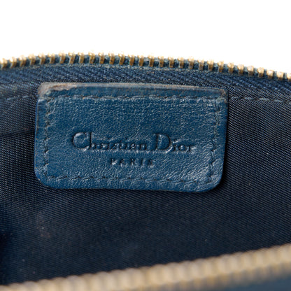 Christian Dior Monogram Mini Saddle Pochette Navy 6 of 18