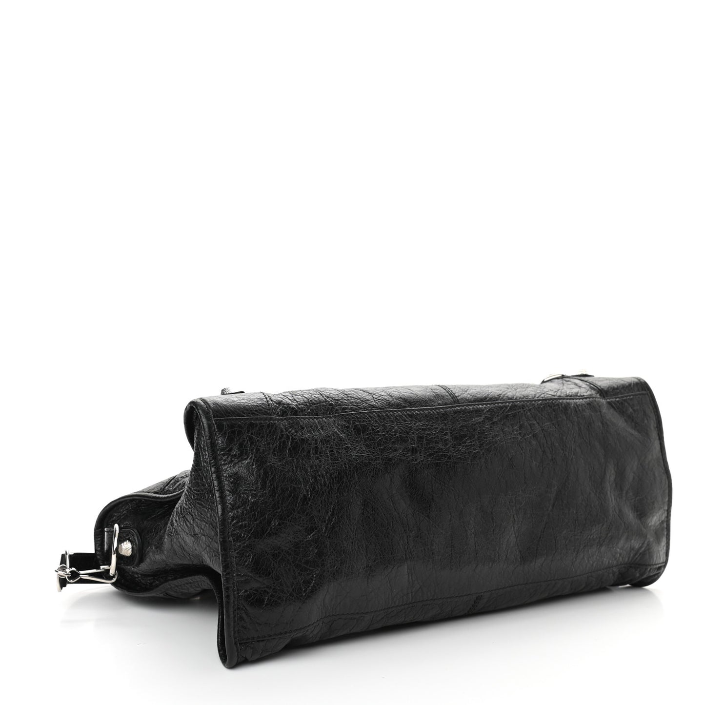 Agneau Giant 12 Silver Hardware Part Time Black