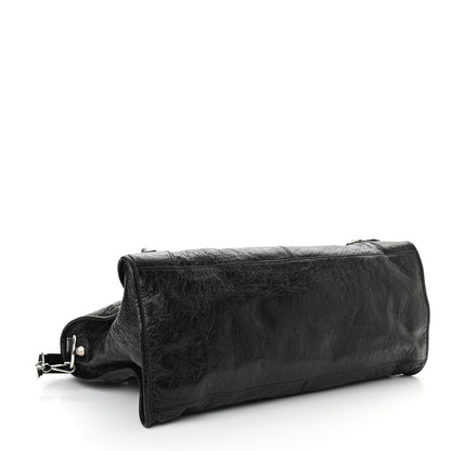Balenciaga Agneau Giant 12 Silver Hardware Part Time Black 4 of 10
