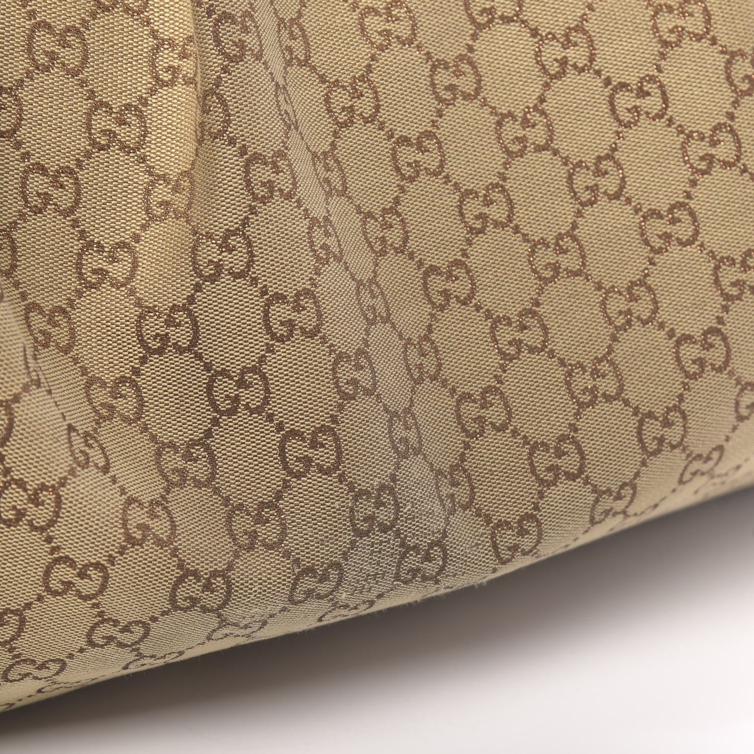 Gucci Monogram Large Sukey Tote Bronze 14 of 18