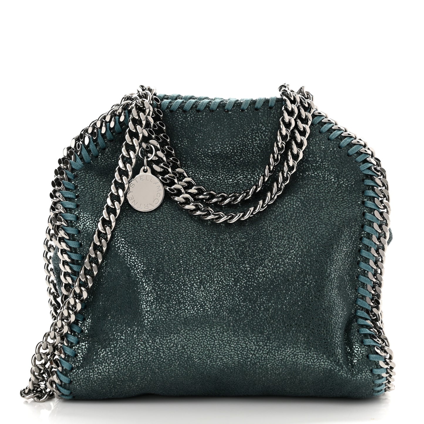 Shaggy Deer Tiny Falabella Tote Petroleum