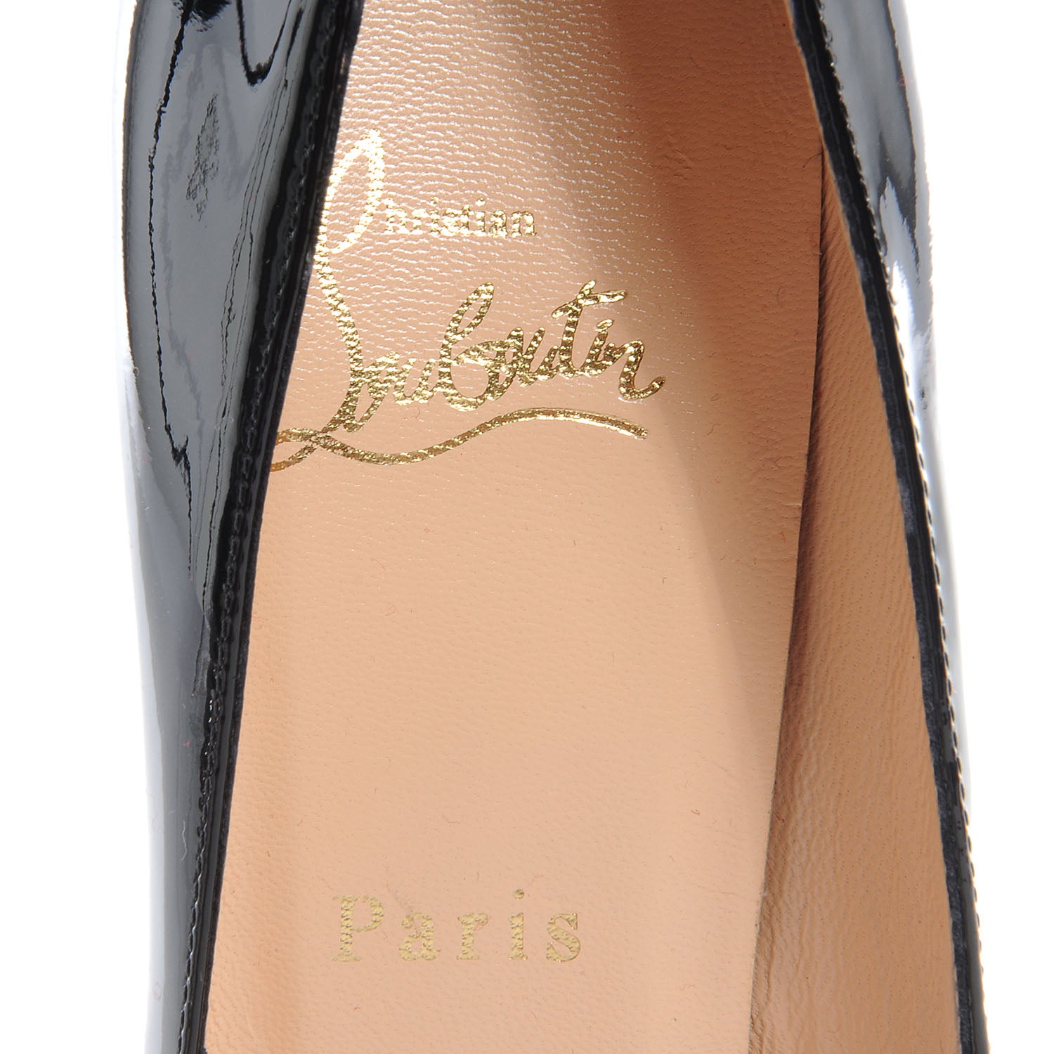 Christian Louboutin Patent Pigalle 120 Pumps 37.5 Black 6 of 8