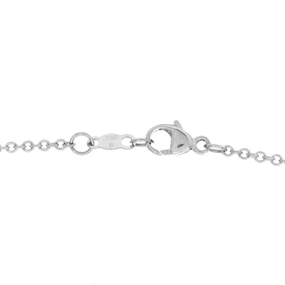 Mikimoto 18K White Gold Diamond Black South Sea Pearl 9mm Pendant Necklace 4 of 4