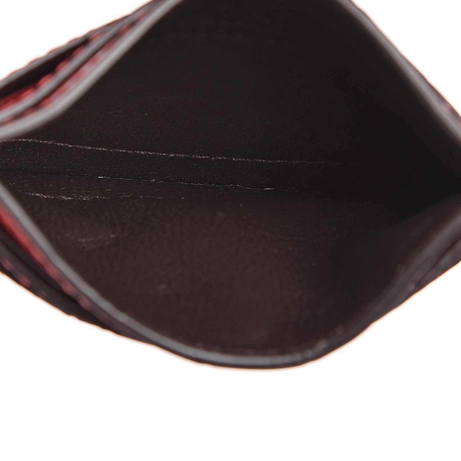 Gucci Crocodile GG Ophidia Card Holder Hibiscus Red 5 of 7