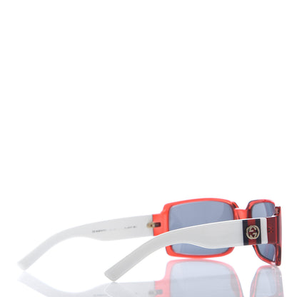Gucci Acetate Web Sunglasses 1013/S Red 4 of 6