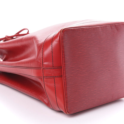 Louis Vuitton Epi Noe Castillan Red 7 of 9
