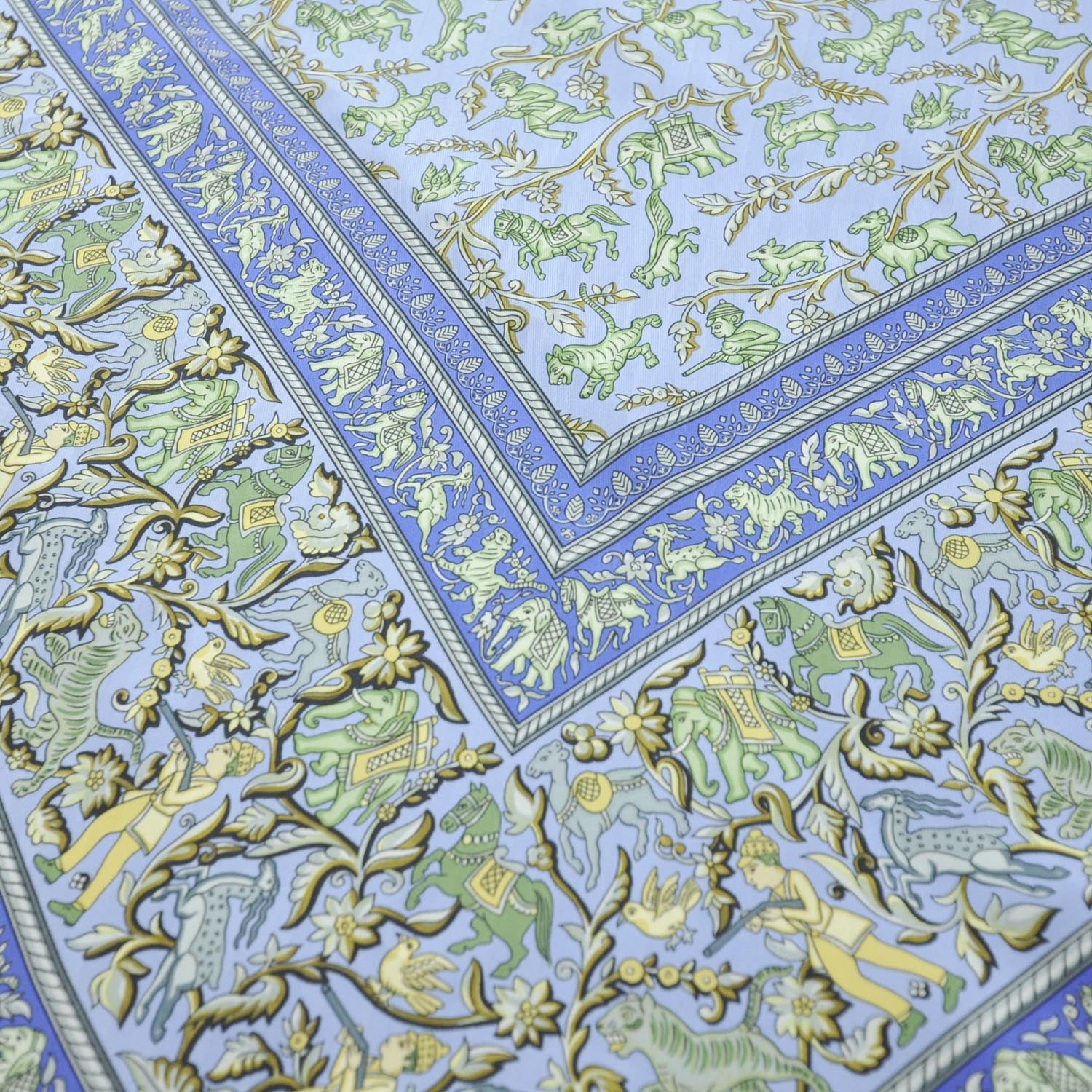 Hermes Silk Chasse en Inde Scarf 90 5 of 5