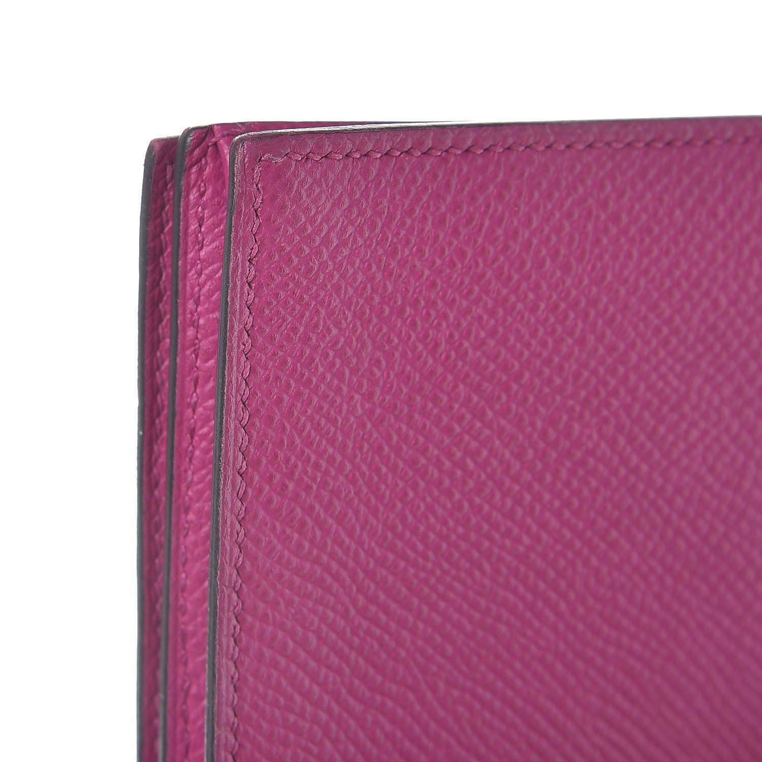 Hermes Epsom Bearn Gusset Wallet Tosca 10 of 12